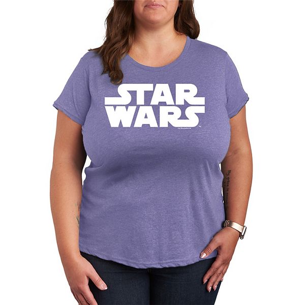 Футболка с логотипом Plus size Star Wars, Heather Periwinkle
Футболка с логотипом Plus size Star Wars, Heather Periwinkle