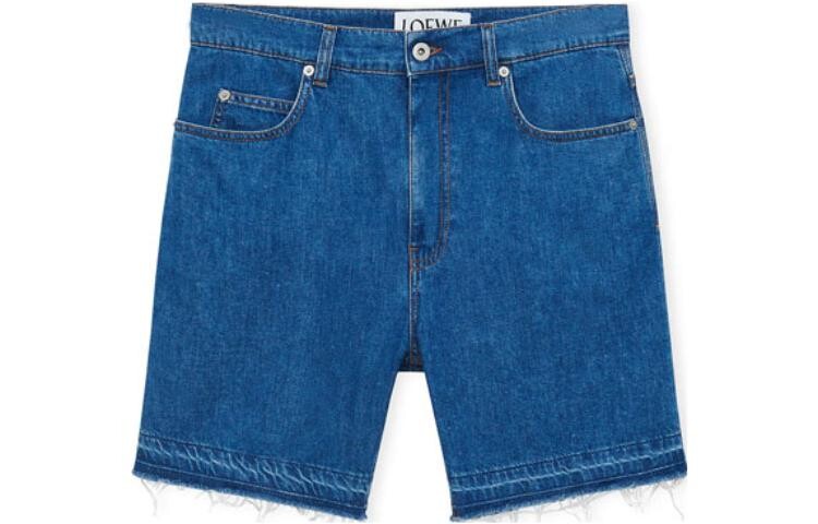 Джинсовые шорты мужские синие Loewe, синий
Джинсовые шорты мужские синие Loewe, синий