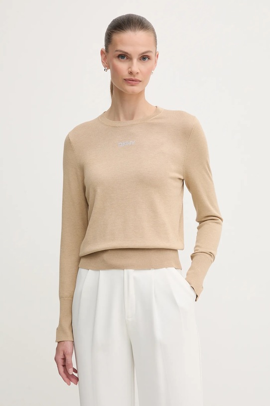 Свитер Dkny, бежевый 
Свитер Dkny, бежевый