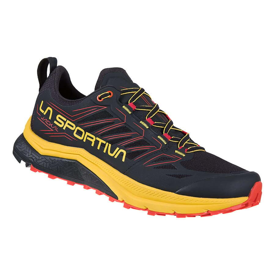 LA SPORTIVA Кроссовки для бега по пересеченной местности для мужчин Jackal – чёрно-жёлтые
LA SPORTIVA Кроссовки для бега по пересеченной местности для мужчин Jackal – чёрно-жёлтые
