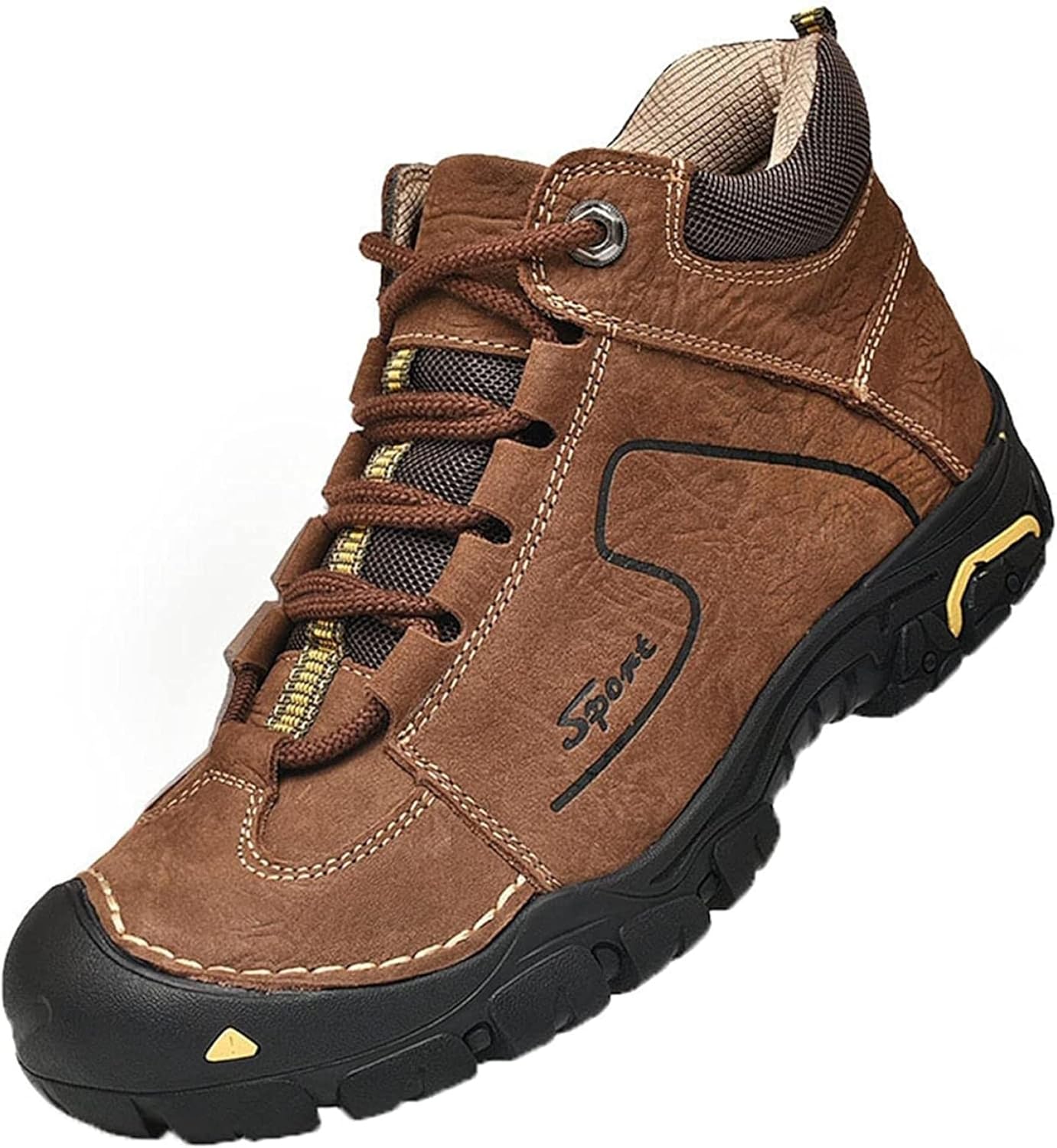 Мужские теплые ботинки до щиколотки Yiozoi, осенне-зимние, для активного отдыха и спорта, высокие, на шнуровке, прочные повседневные прогулочные ботинки для мужчин, темно-коричневый
Мужские теплые ботинки до щиколотки Yiozoi, осенне-зимние, для активного отдыха и спорта, высокие, на шнуровке, прочные повседневные прогулочные ботинки для мужчин, темно-коричневый