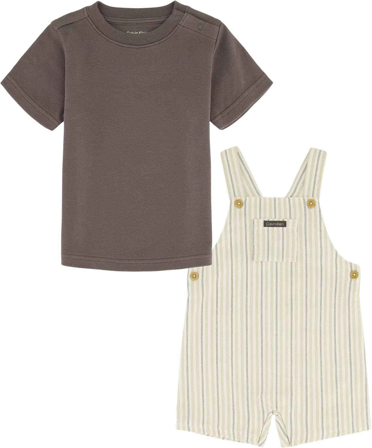 Комплект шорт Calvin Klein для девочек из двух предметов, Charcoal / Stripe
Комплект шорт Calvin Klein для девочек из двух предметов, Charcoal / Stripe