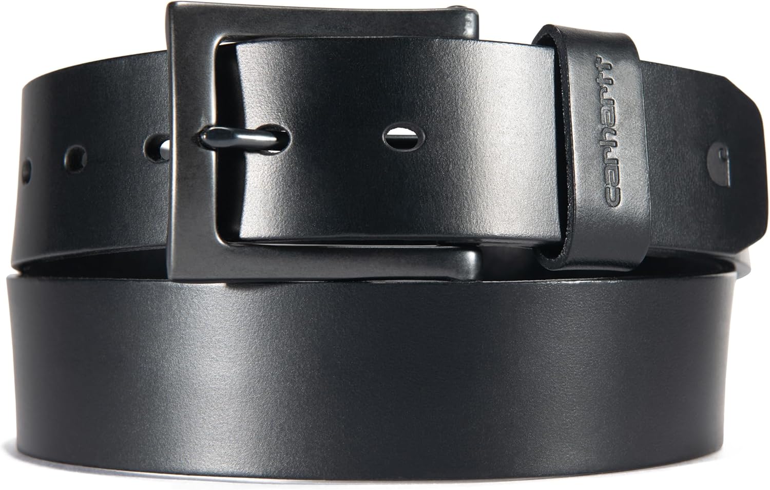 Carhartt Men's Rugged Burnished Leather Box Belts, Black
Carhartt Men's Rugged Burnished Leather Box Belts, Black