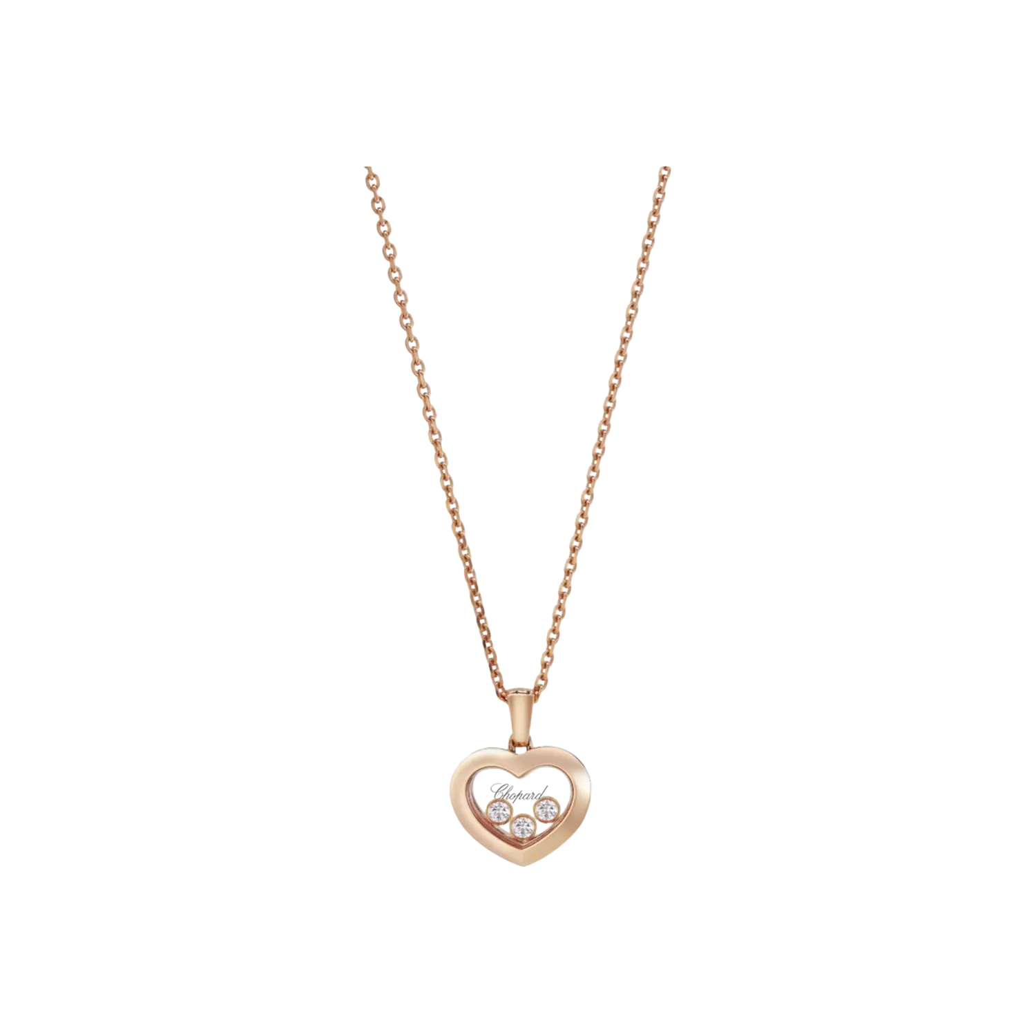 Колье Chopard Happy diamonds icons из розового золота с бриллиантами
Колье Chopard Happy diamonds icons из розового золота с бриллиантами