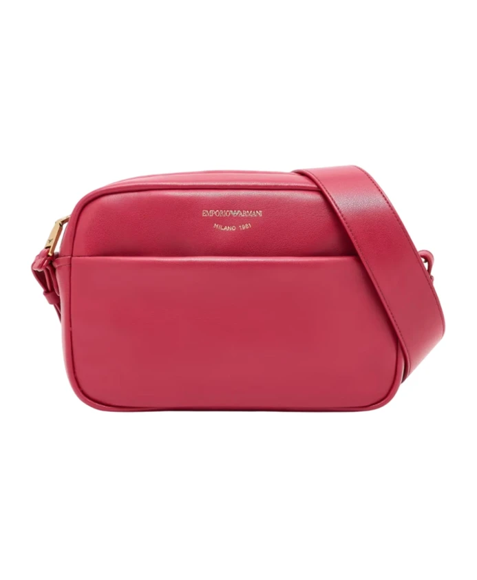 Регулируемая сумка на плечо с логотипом, вышитым сериграфатом Emporio Armani, красный
Регулируемая сумка на плечо с логотипом, вышитым сериграфатом Emporio Armani, красный