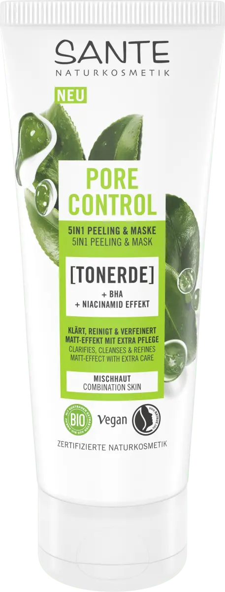 Tonerde Пилинг Pore Control 100 мл SANTE NATURKOSMETIK
Tonerde Пилинг Pore Control 100 мл SANTE NATURKOSMETIK