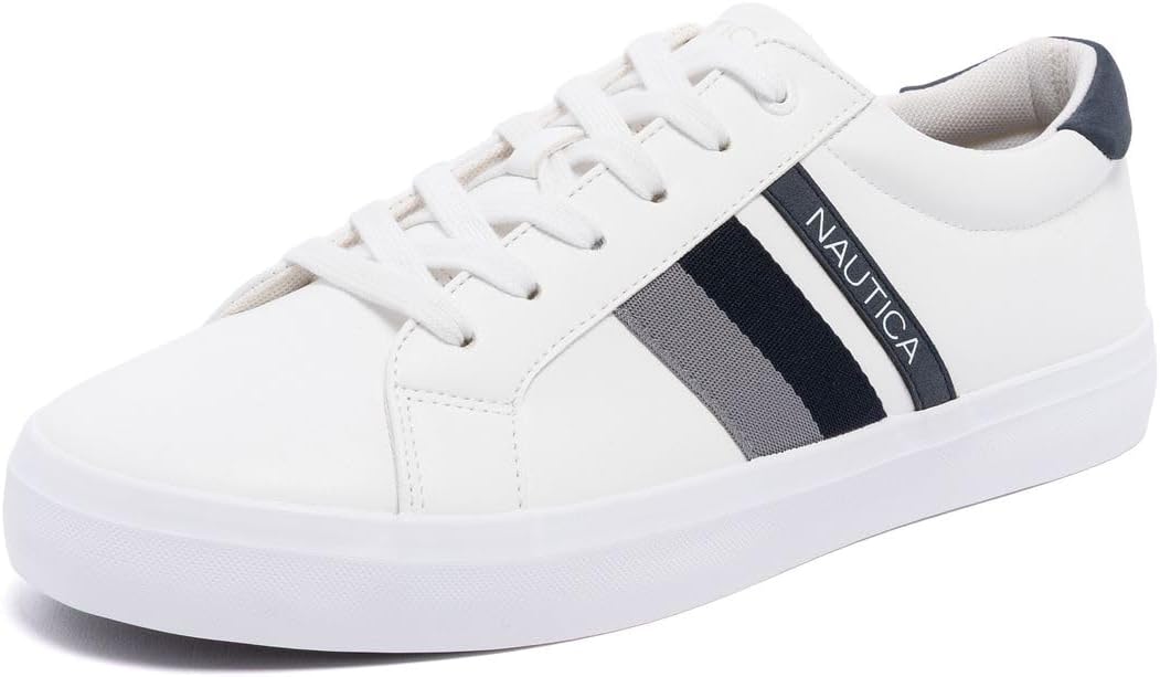 Мужская повседневная обувь Nautica, классические низкие лоферы на шнуровке, модные кроссовки - в стандартных и широких размерах, белый/серый
Мужская повседневная обувь Nautica, классические низкие лоферы на шнуровке, модные кроссовки - в стандартных и широких размерах, белый/серый