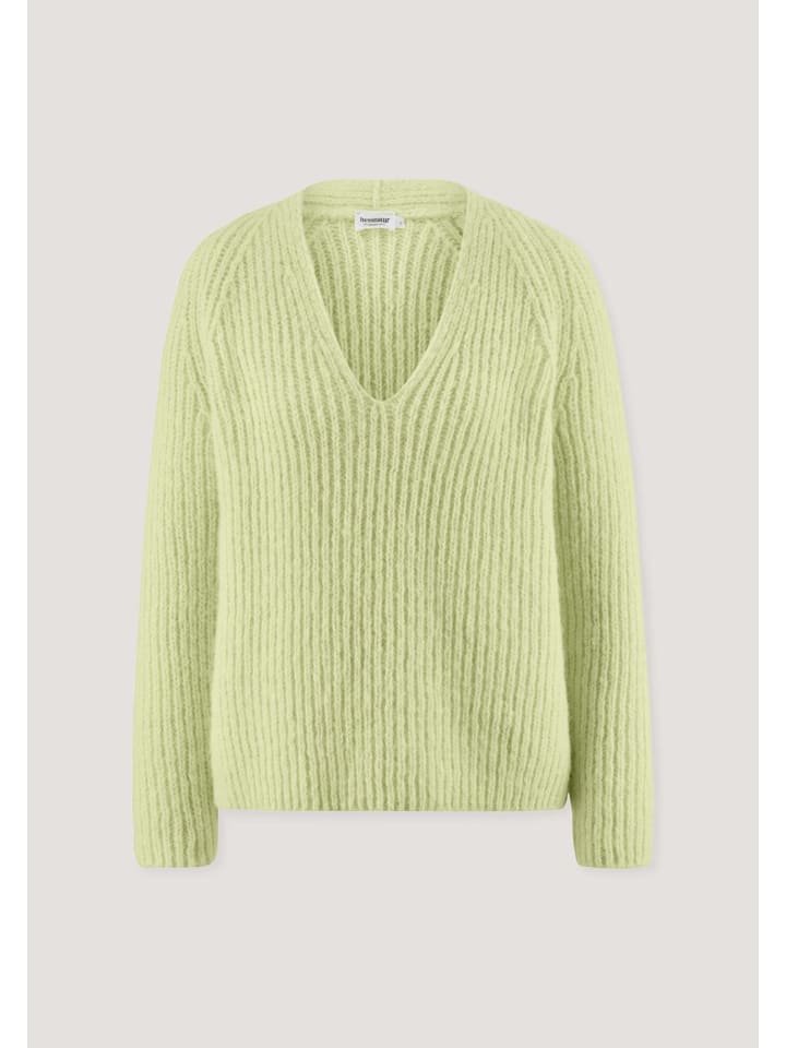 Вязаный свитер светло-зеленого цвета Hessnatur
Вязаный свитер светло-зеленого цвета Hessnatur