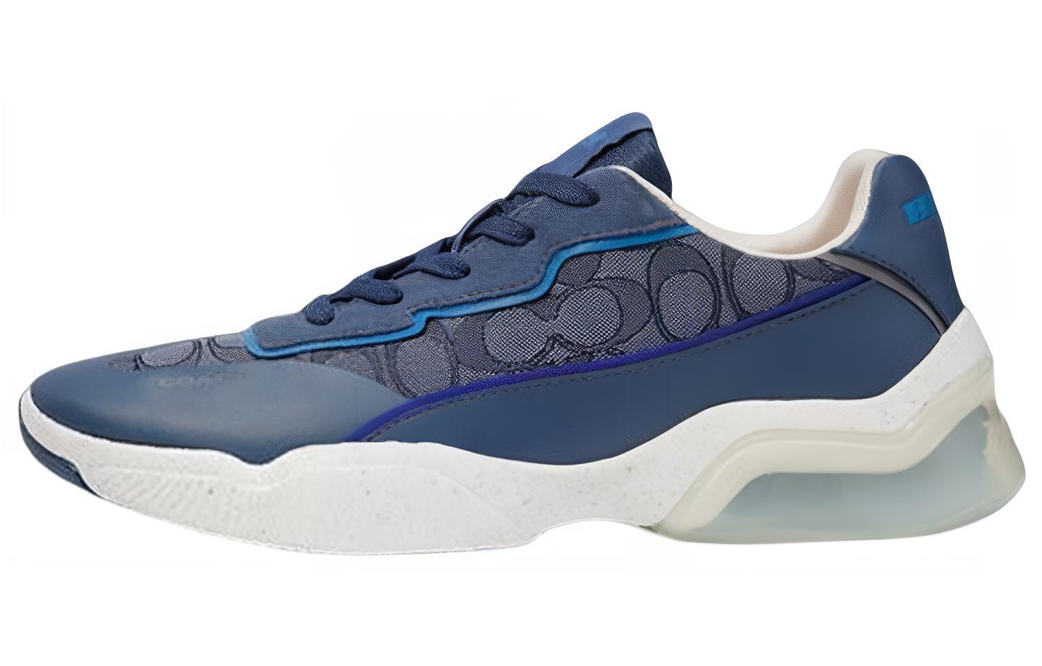 COACH Низкие повседневные туфли CitySole, синие, мужские
COACH Низкие повседневные туфли CitySole, синие, мужские