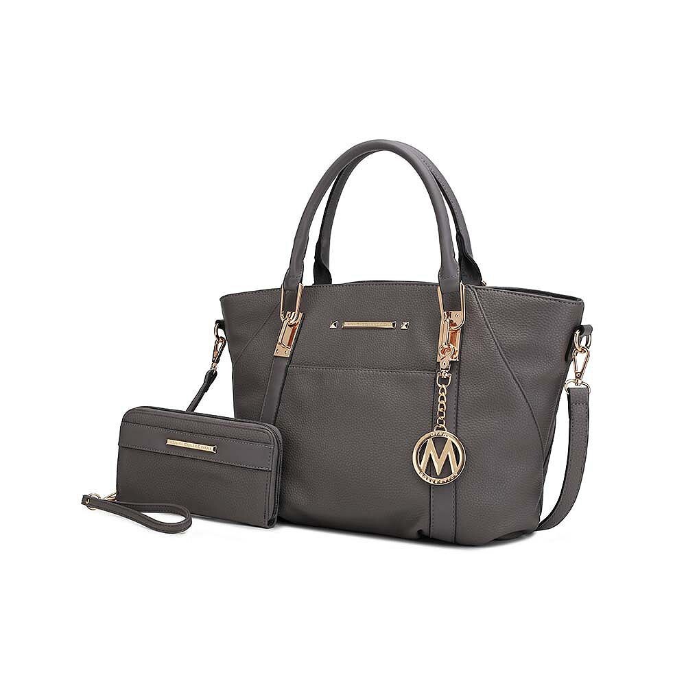 Сумка-сэтчел и кошелек Darielle Mkf Collection с ручкой на ремешке от Mia K MKF Collection, цвет Charcoal
Сумка-сэтчел и кошелек Darielle Mkf Collection с ручкой на ремешке от Mia K MKF Collection, цвет Charcoal