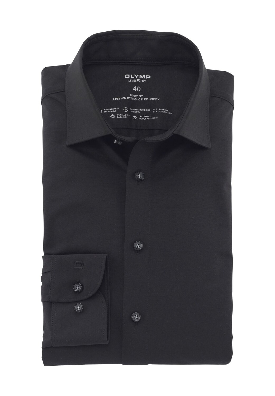 Рубашка Level Five, облегающая, воротник Кент, мужская OLYMP, черный
Рубашка Level Five, облегающая, воротник Кент, мужская OLYMP, черный