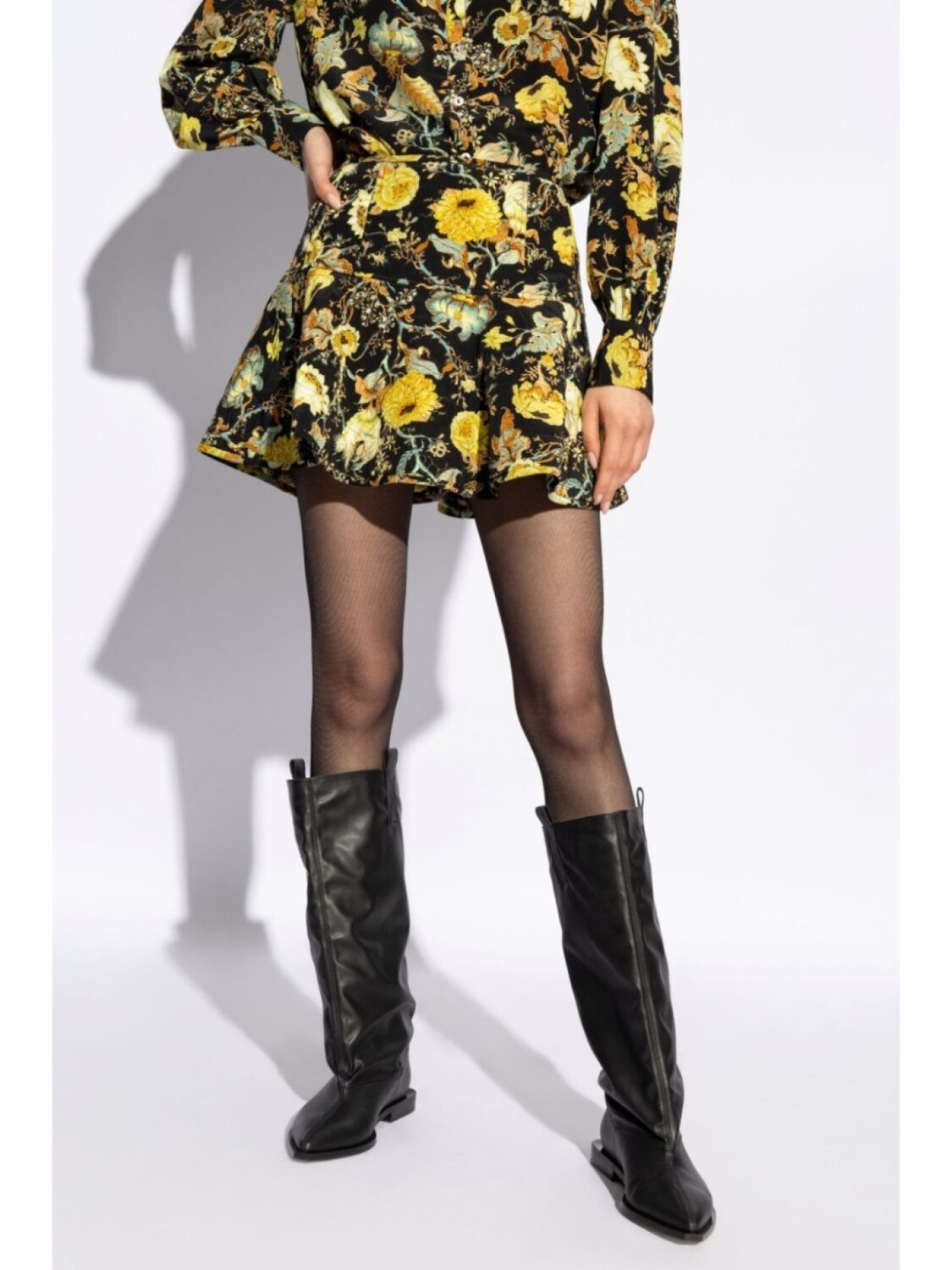 Ulla Johnson юбка в стиле барокко, черный
Ulla Johnson юбка в стиле барокко, черный