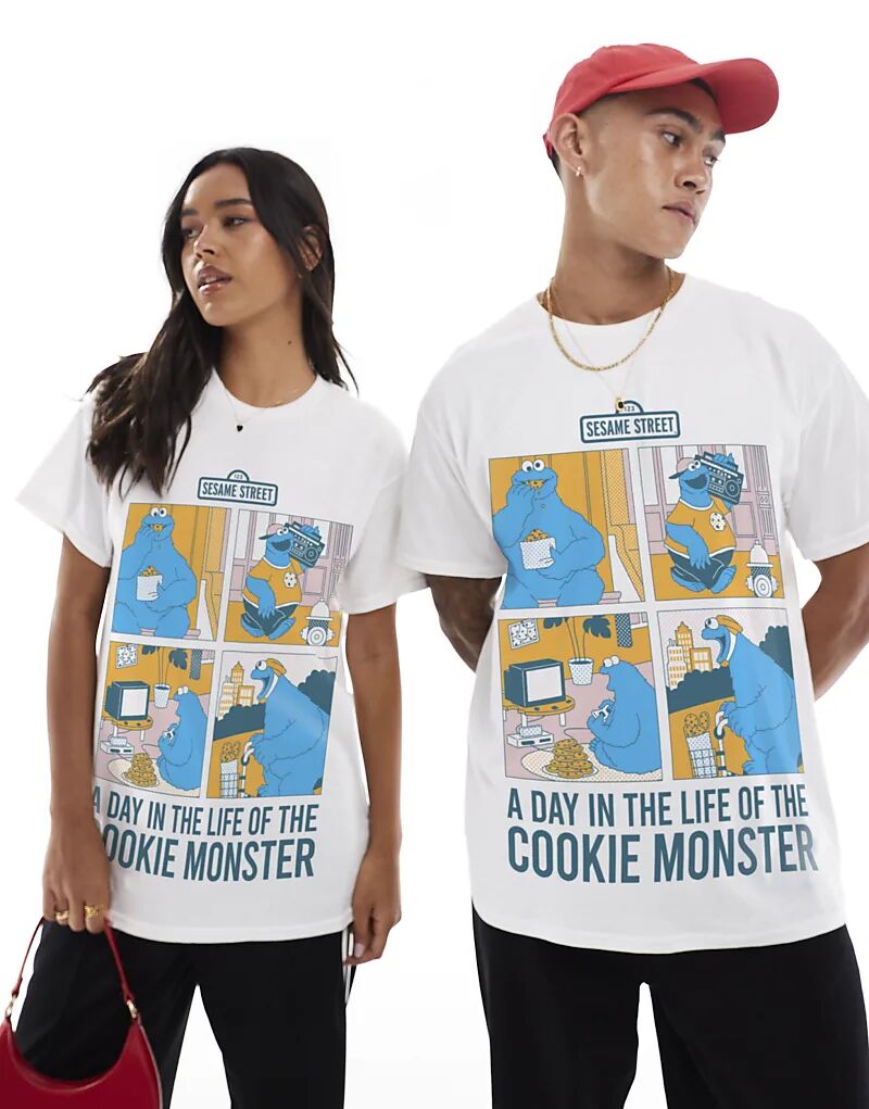 Футболка PRNT «День в жизни печенья-монстра» белого цвета
Футболка PRNT «День в жизни печенья-монстра» белого цвета