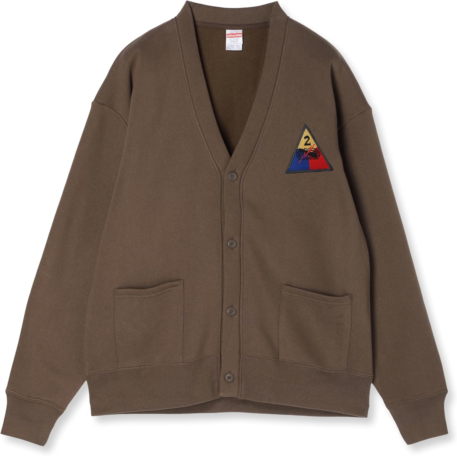 Кардиган F Style F-SD021213, толстовка с нашивкой в виде герба армии США, темно-коричневый F-Style
Кардиган F Style F-SD021213, толстовка с нашивкой в виде герба армии США, темно-коричневый F-Style