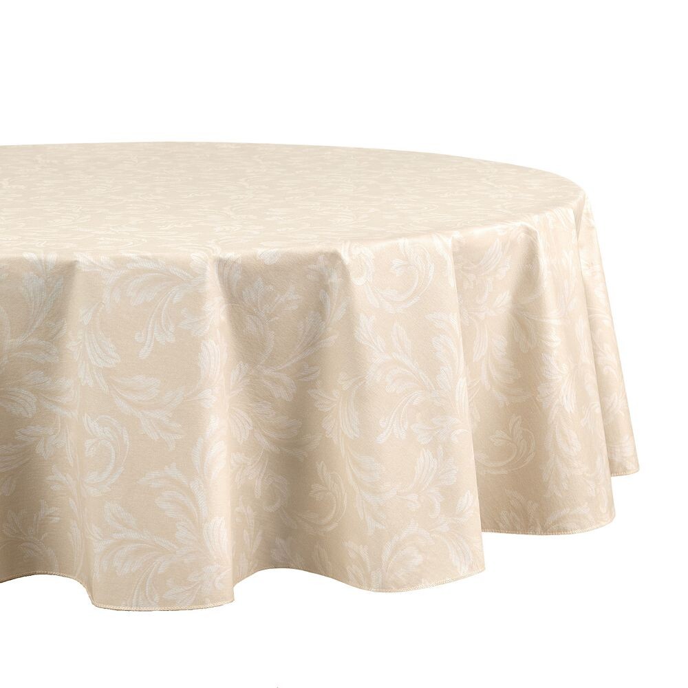 Elrene Home Fashions Camile с цветочным принтом и дамасской круглой/овальной виниловой скатертью, цвет Ivory
Elrene Home Fashions Camile с цветочным принтом и дамасской круглой/овальной виниловой скатертью, цвет Ivory