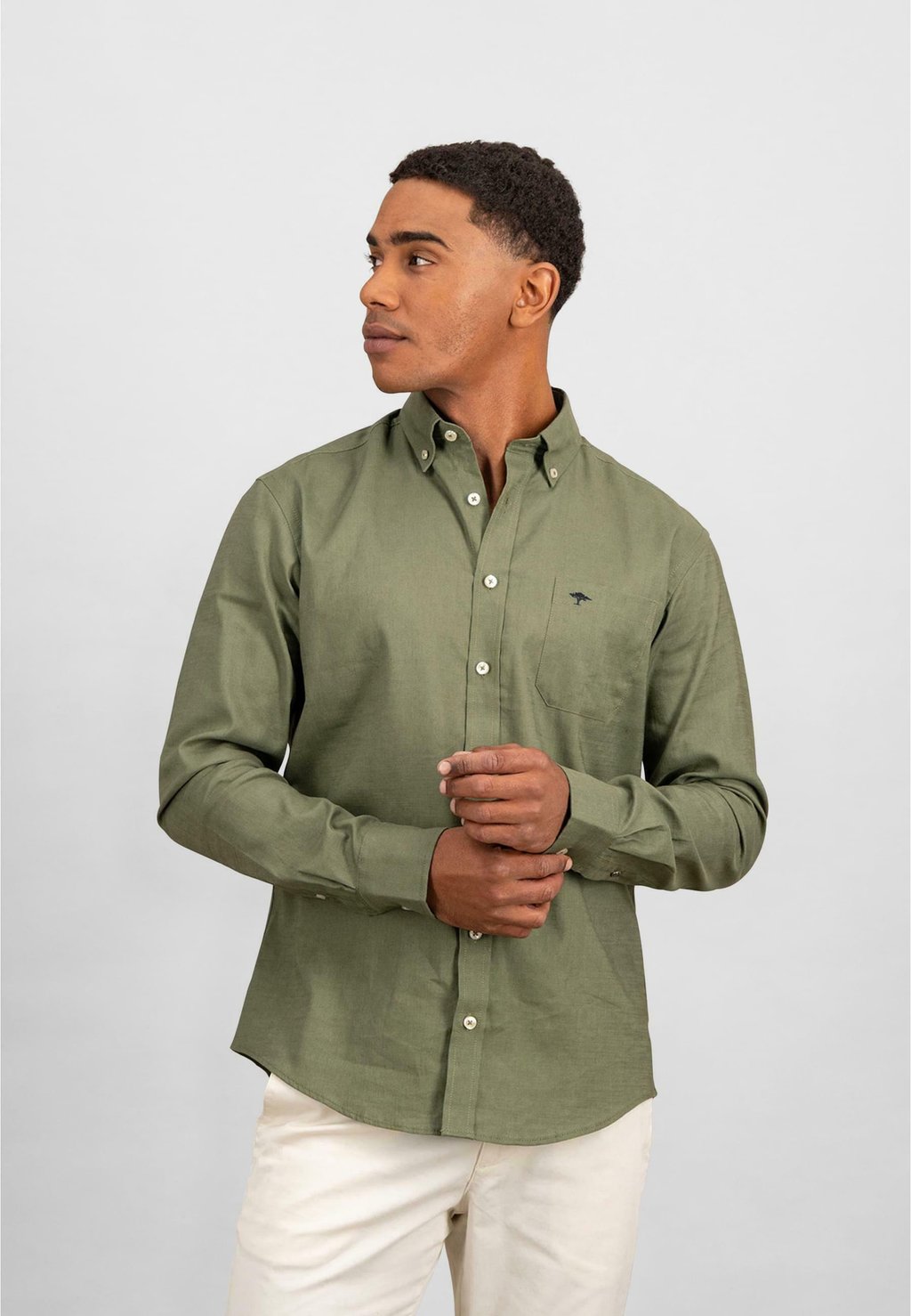 Рубашка SOLID Fynch-Hatton, оливковый
Рубашка SOLID Fynch-Hatton, оливковый