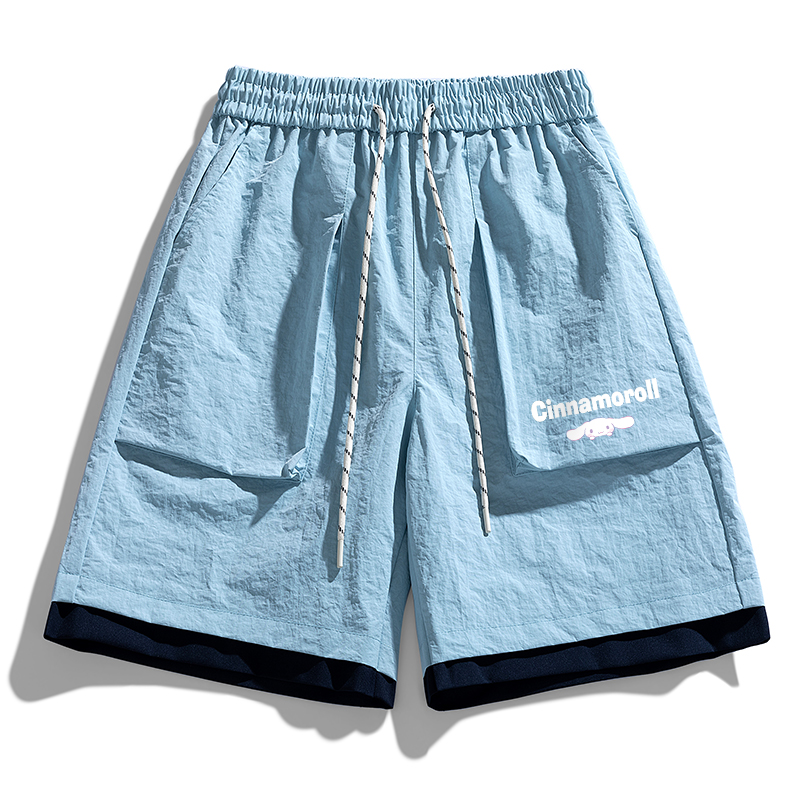 Шорты повседневные Unisex CINNAMOROLL Yugui Dog Sanrio, светло-голубой
Шорты повседневные Unisex CINNAMOROLL Yugui Dog Sanrio, светло-голубой