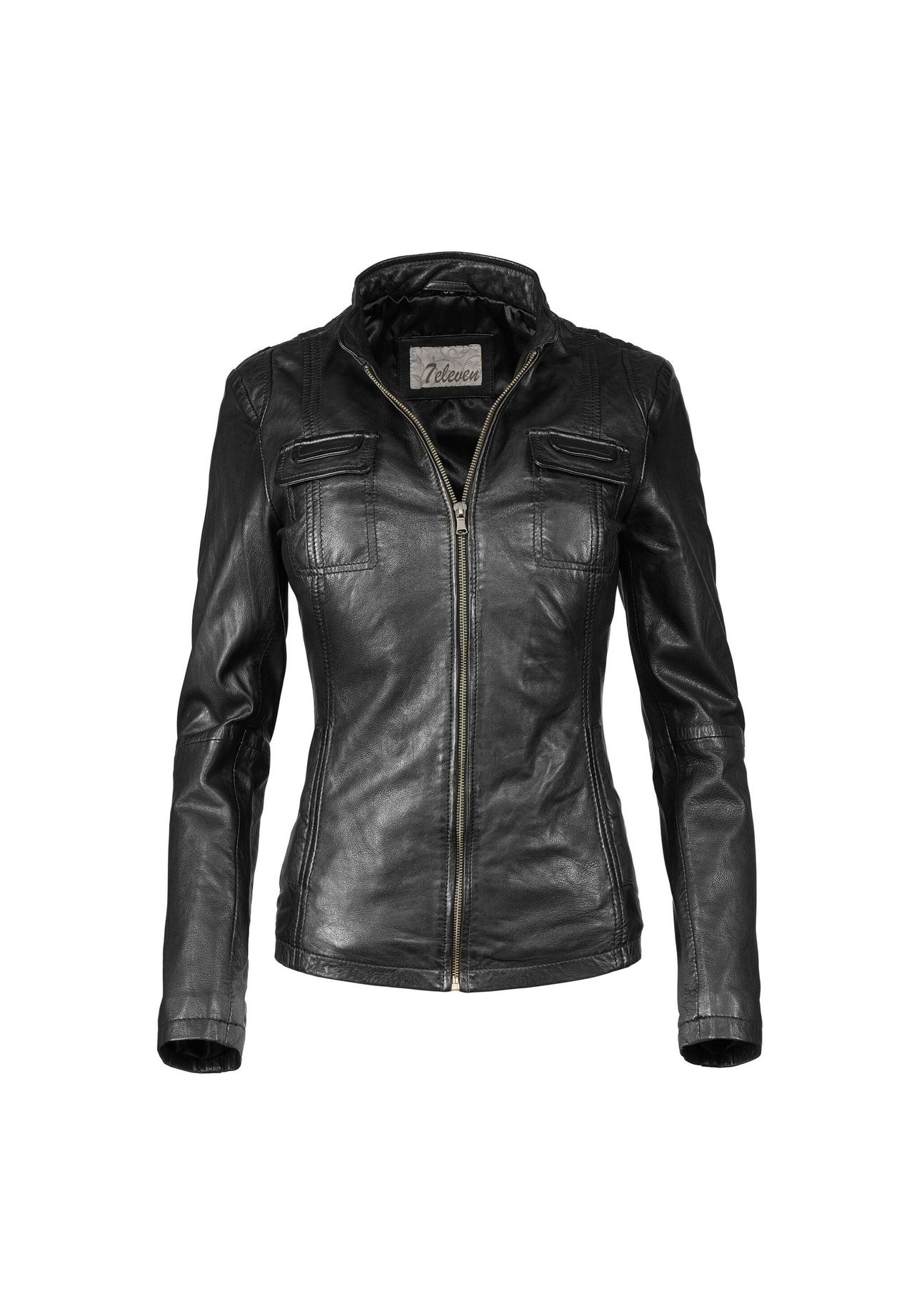 Кожаная куртка SEFlavia 7eleven, черный
Кожаная куртка SEFlavia 7eleven, черный