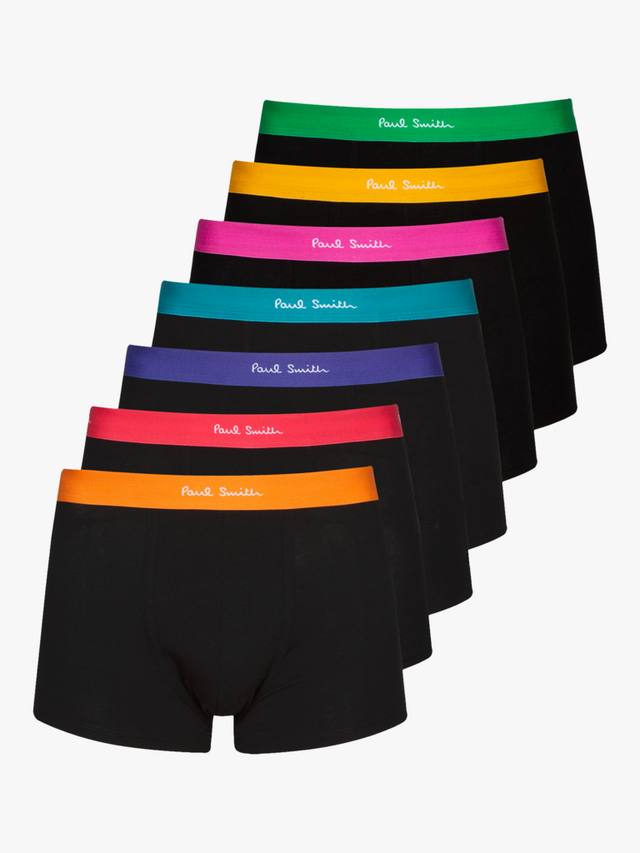 Трусы с цветной резинкой из органического хлопка Paul Smith, Pack of 7, Black
Трусы с цветной резинкой из органического хлопка Paul Smith, Pack of 7, Black