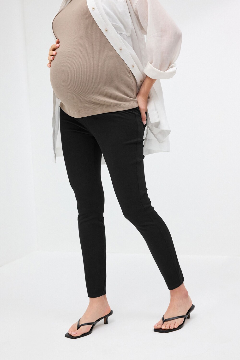 Леггинсы для беременных в стиле деним Next, черный
Леггинсы для беременных в стиле деним Next, черный