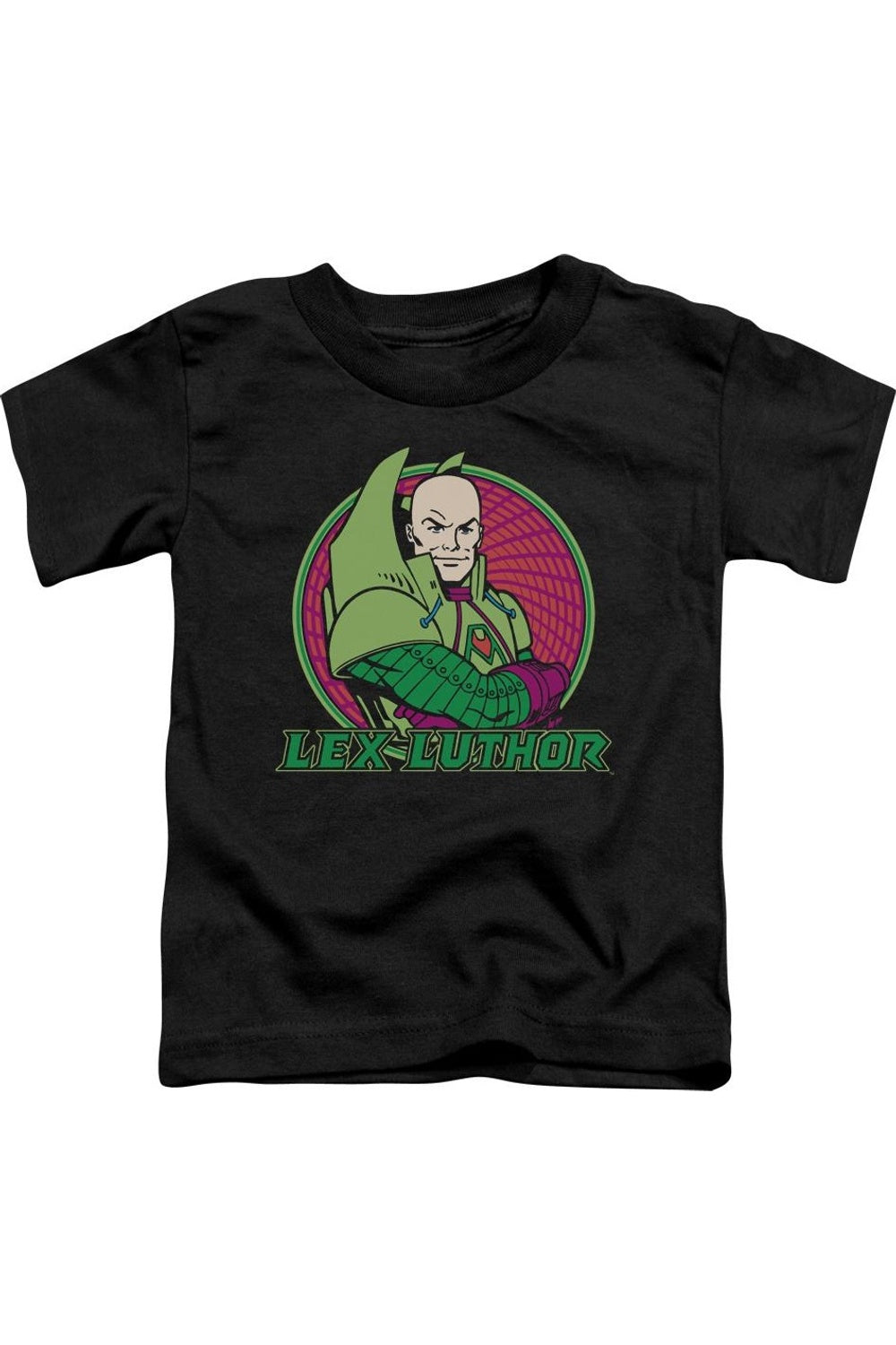 Футболка с коротким рукавом для малышей DC Comics Lex Luthor Gildan, черный
Футболка с коротким рукавом для малышей DC Comics Lex Luthor Gildan, черный