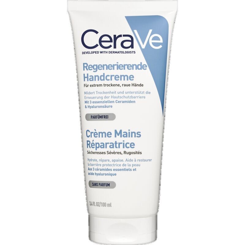 Регенерирующий крем для рук CeraVe, 100 ml
Регенерирующий крем для рук CeraVe, 100 ml