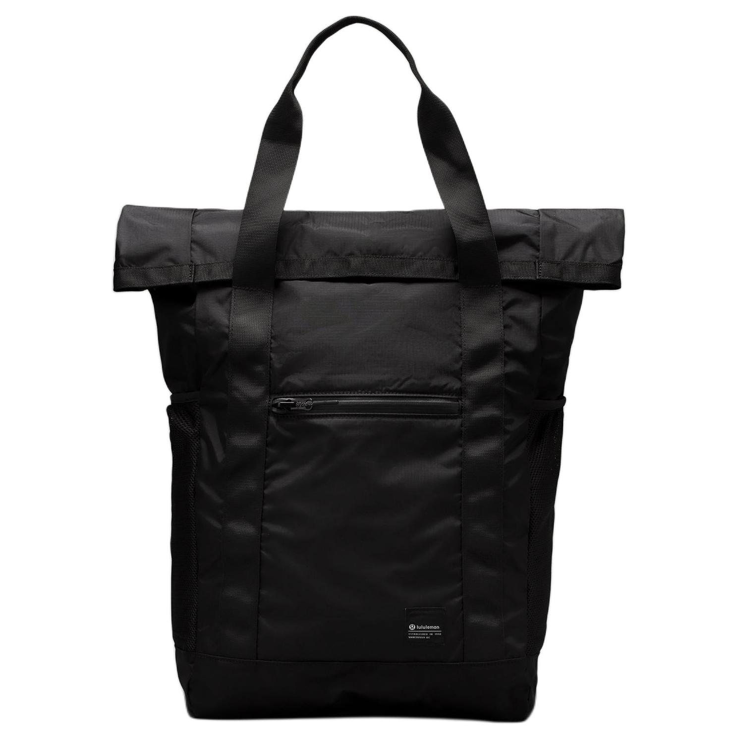 Lululemon Складная полиэстеровая сумка через плечо, Black & Travis Gray
Lululemon Складная полиэстеровая сумка через плечо, Black & Travis Gray