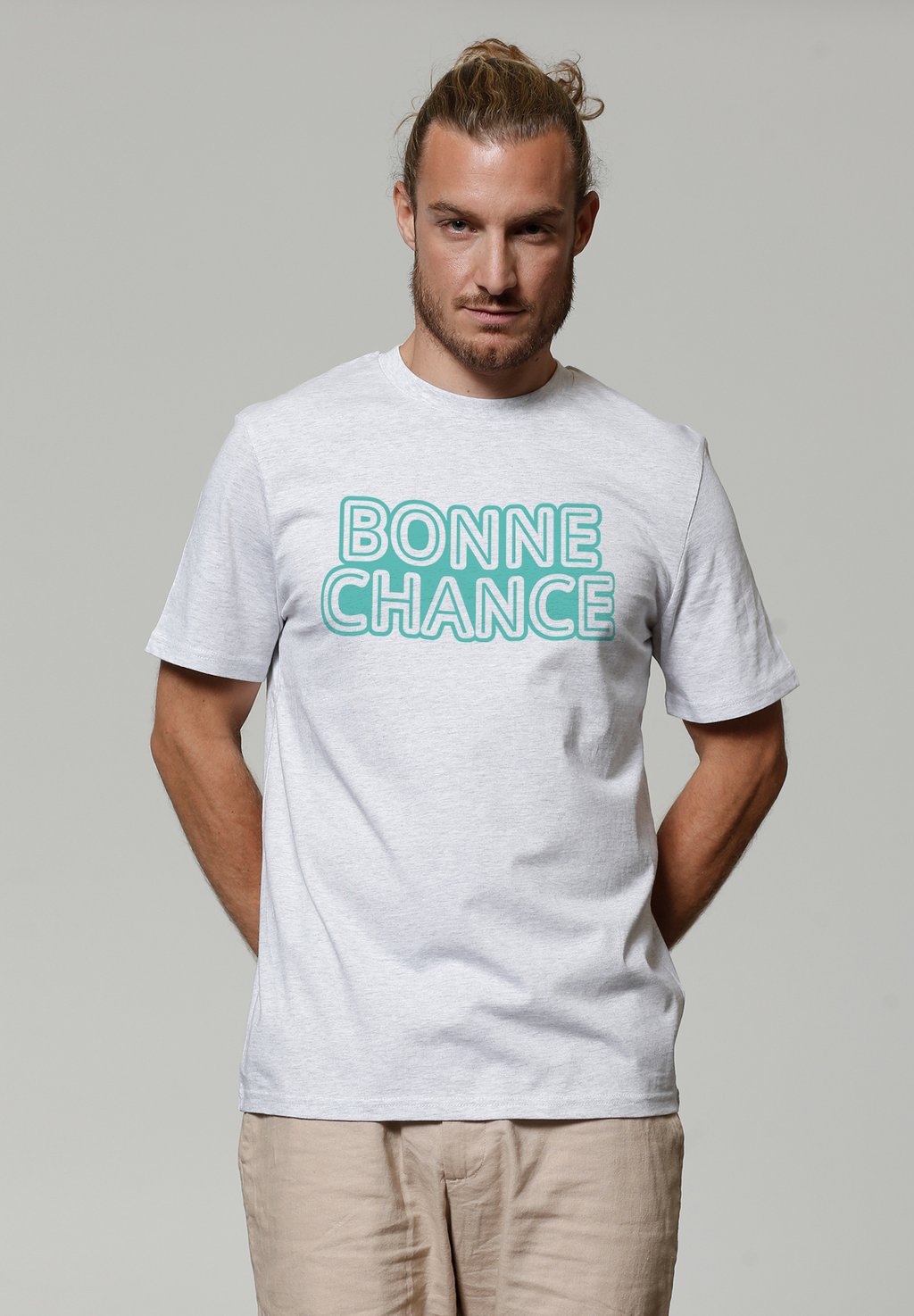 Футболка с принтом BONNE CHANCE watapparel, серый
Футболка с принтом BONNE CHANCE watapparel, серый