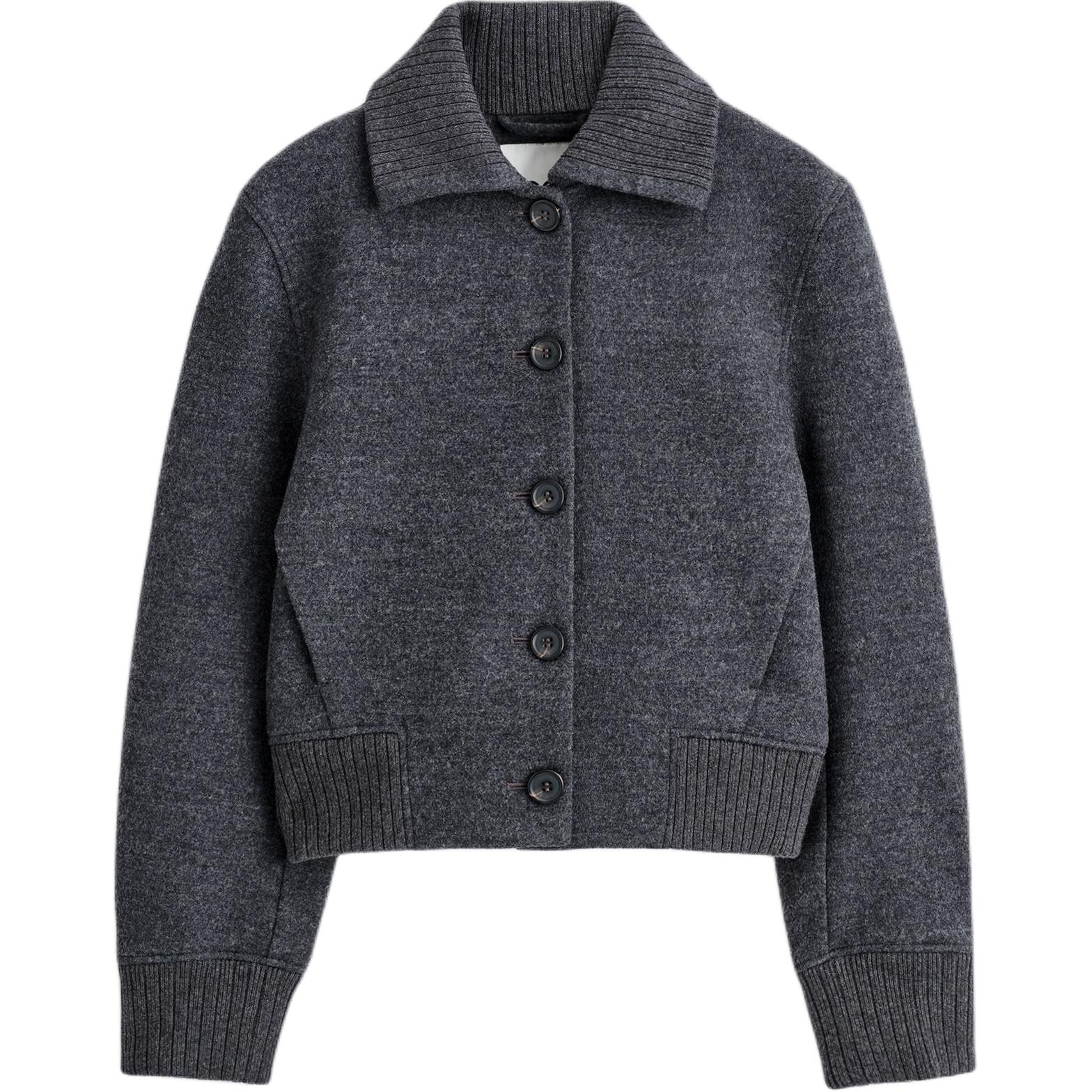 COS Куртки женские темно-серые
COS Куртки женские темно-серые