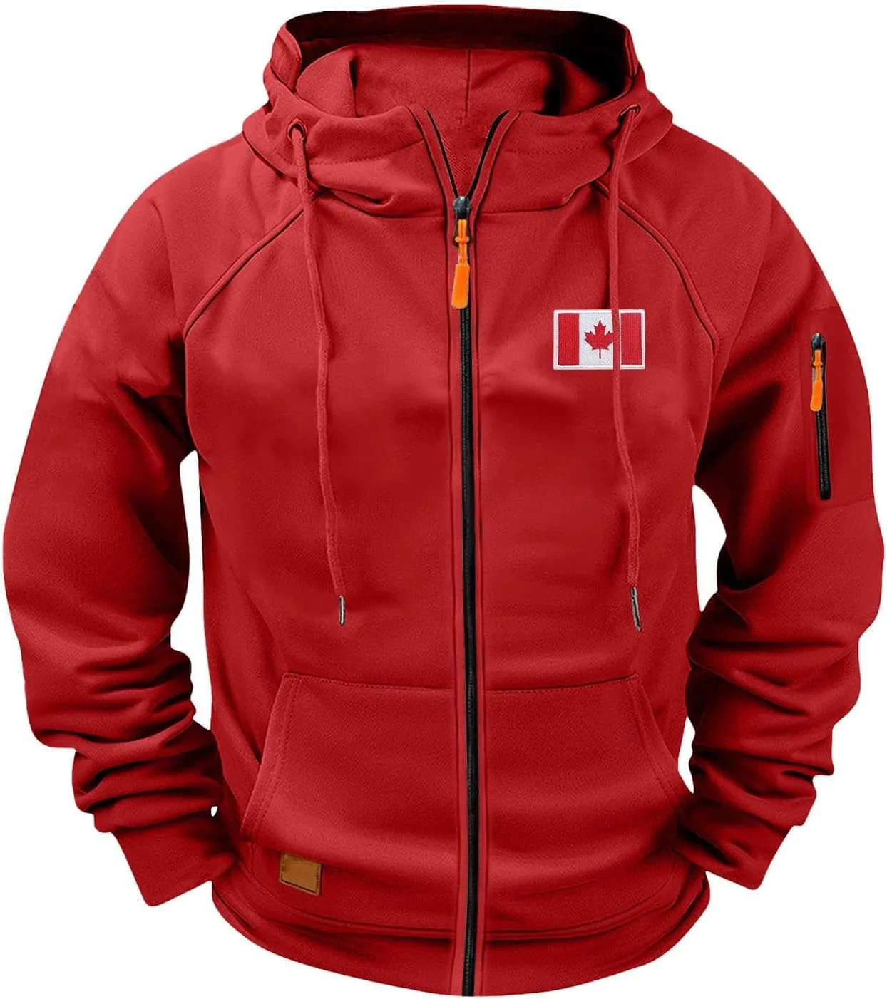 Мужская худи с капюшоном Canadian Maple Leaf Flag и карманом TXGMNA
Мужская худи с капюшоном Canadian Maple Leaf Flag и карманом TXGMNA