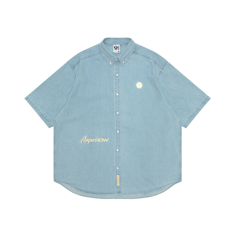 Джинсовая рубашка с нашивкой *A Bathing APE Logo Aape, синий
Джинсовая рубашка с нашивкой *A Bathing APE Logo Aape, синий