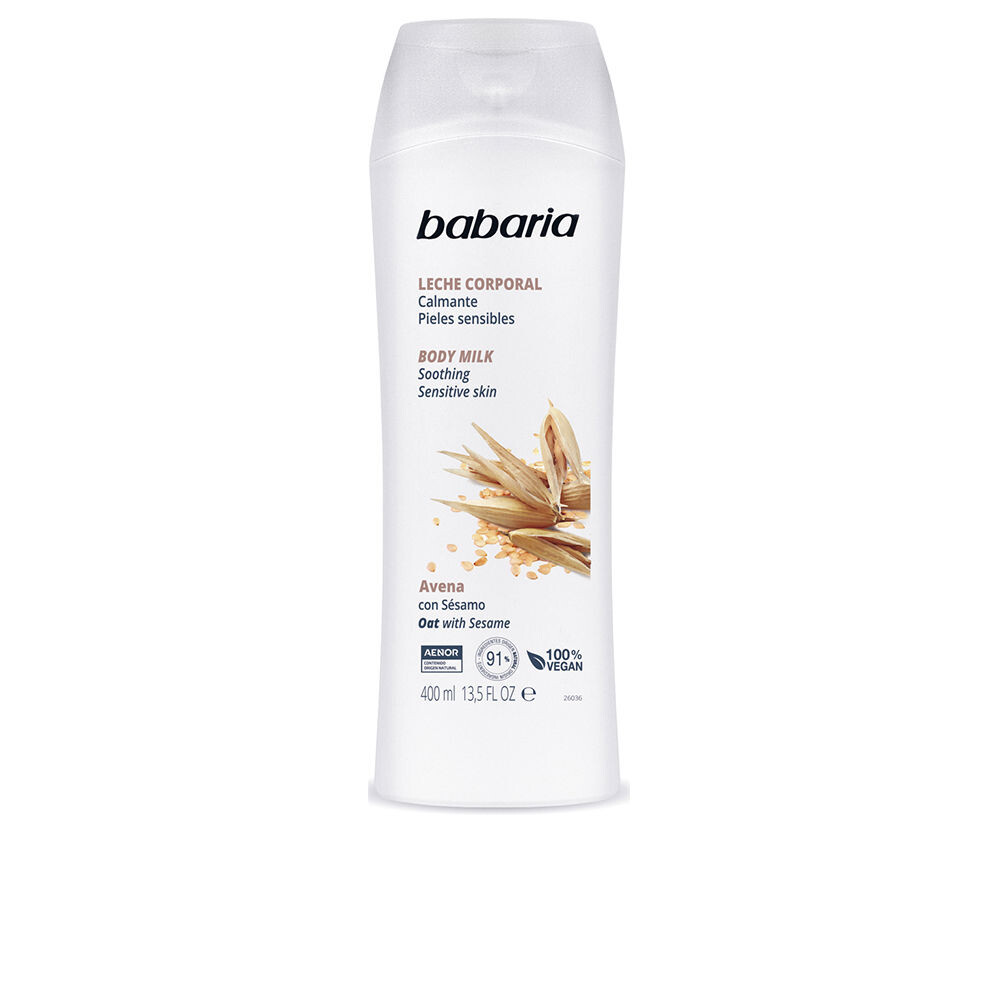 Увлажняющий крем для тела Avena Body Milk Calmante Piel Sensible Babaria, 400 мл
Увлажняющий крем для тела Avena Body Milk Calmante Piel Sensible Babaria, 400 мл