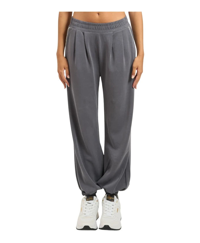 Серые спортивные брюки с отделкой из страз. Emporio Armani, серый
Серые спортивные брюки с отделкой из страз. Emporio Armani, серый