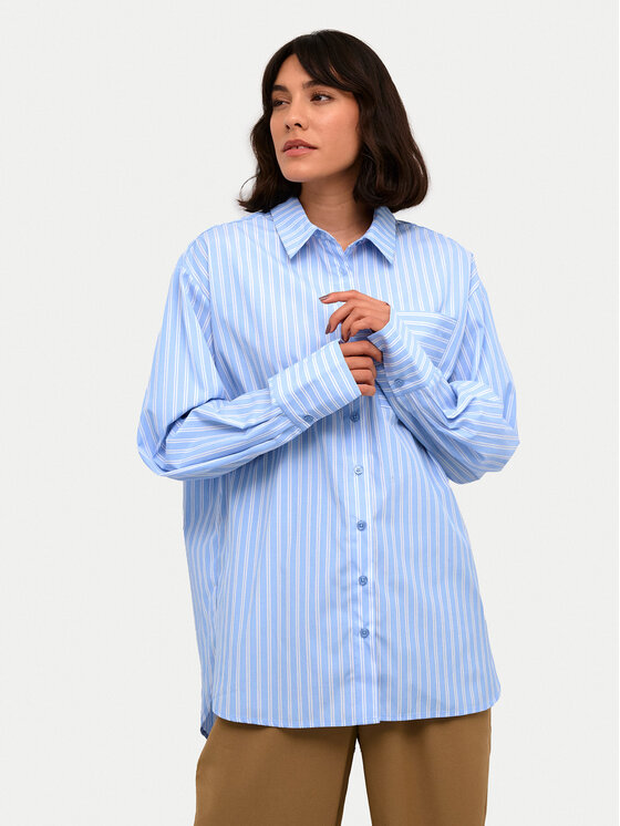 Рубашка relaxed fit Mackie 10508855 Kaffe, синий
Рубашка relaxed fit Mackie 10508855 Kaffe, синий