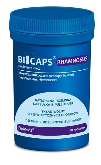 Formeds, Bicaps Rhamnosus 5 миллиардов КОЕ, 60 капсул 
Formeds, Bicaps Rhamnosus 5 миллиардов КОЕ, 60 капсул