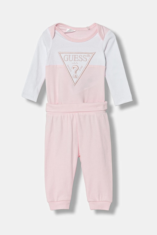 Комплект для новорожденного Guess, розовый 
Комплект для новорожденного Guess, розовый