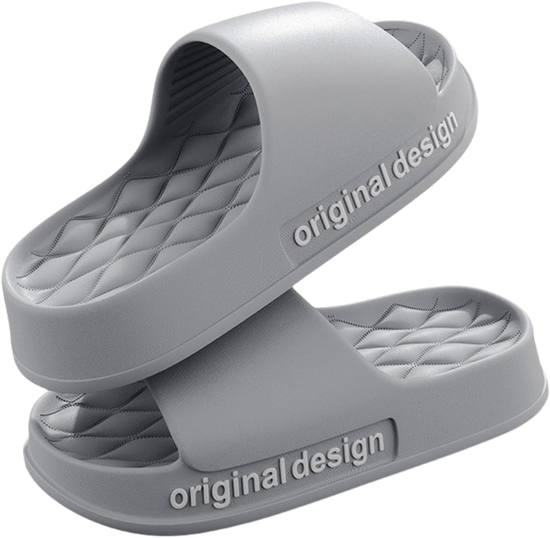 Тапочки V OPXIN для женщин и мужчин, с амортизирующей подошвой EVA, мягкие тапочки с толстой подошвой, противоскользящие, быстросохнущие, для ванной, душа, спа, бассейна, спортзала, домашние и слайдеры, летние тапочки, серый
Тапочки V OPXIN для женщин и мужчин, с амортизирующей подошвой EVA, мягкие тапочки с толстой подошвой, противоскользящие, быстросохнущие, для ванной, душа, спа, бассейна, спортзала, домашние и слайдеры, летние тапочки, серый