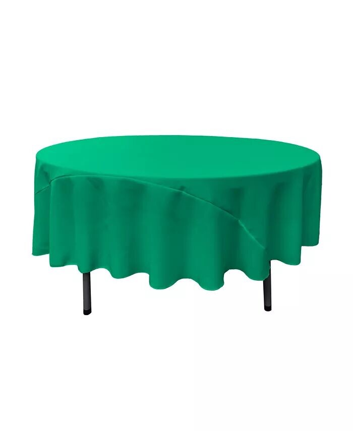 Круглая скатерть из полиэстера и поплина шириной 90 дюймов – прочная и элегантная скатерть для стола Slickblue, зеленый 
Круглая скатерть из полиэстера и поплина шириной 90 дюймов – прочная и элегантная скатерть для стола Slickblue, зеленый