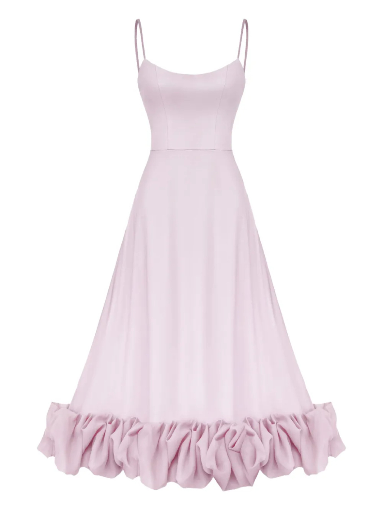 POST MERIDIEM платье миди с оборками, розовый
POST MERIDIEM платье миди с оборками, розовый