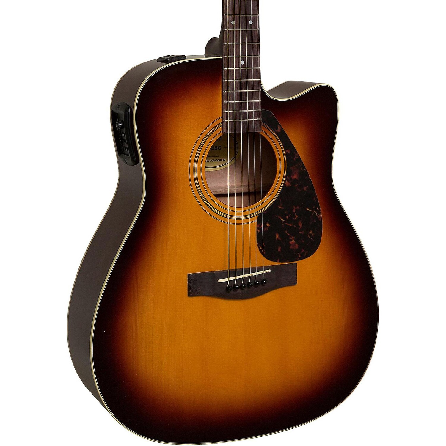 Акустически-электрическая гитара Yamaha FX335C Dreadnought табак Sunburst 
Акустически-электрическая гитара Yamaha FX335C Dreadnought табак Sunburst