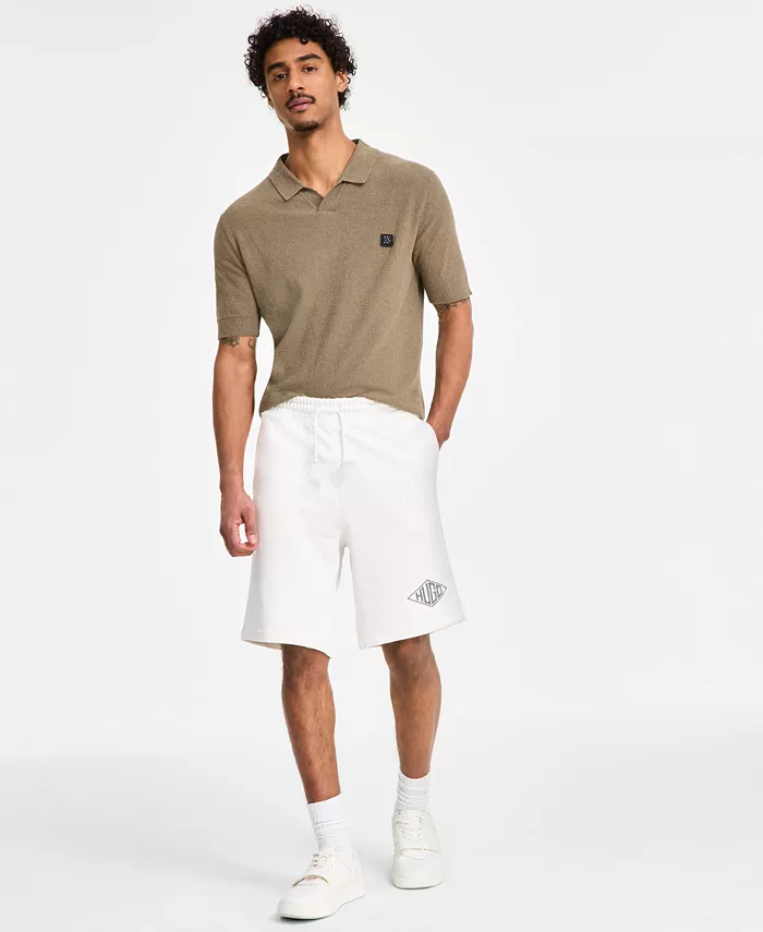 Мужские хлопковые свободные шорты Pull-On длиной 9" Hugo Boss, коричневый/бежевый
Мужские хлопковые свободные шорты Pull-On длиной 9" Hugo Boss, коричневый/бежевый