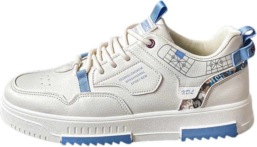 Мужские повседневные кроссовки для скейтборда с цветными вставками, противоскользящие, стильные и удобные, низкие, для бега и прогулок на улице Lexamen, бежевый
Мужские повседневные кроссовки для скейтборда с цветными вставками, противоскользящие, стильные и удобные, низкие, для бега и прогулок на улице Lexamen, бежевый