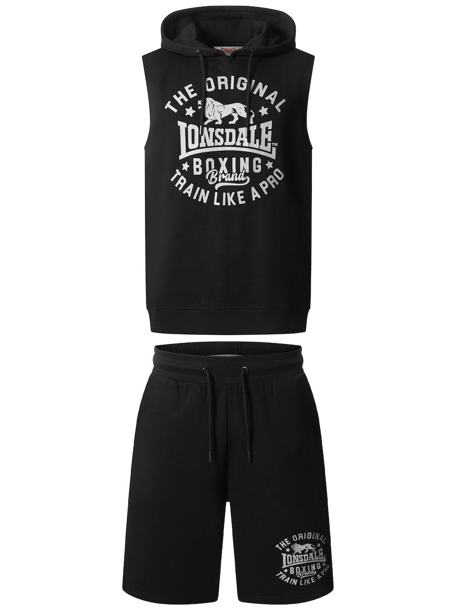 Спортивный костюм LONSDALE Shotley, черный
Спортивный костюм LONSDALE Shotley, черный