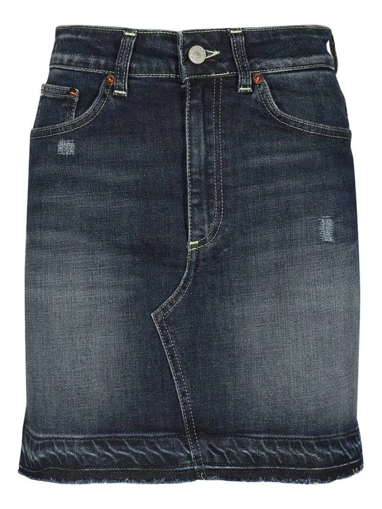 Джинсовая мини-юбка DONDUP, синий
Джинсовая мини-юбка DONDUP, синий