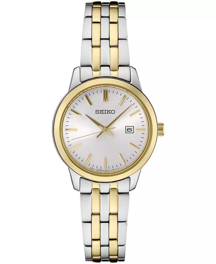 Женские часы Essential Two-Tone с браслетом из нержавеющей стали, 30 мм Seiko
Женские часы Essential Two-Tone с браслетом из нержавеющей стали, 30 мм Seiko