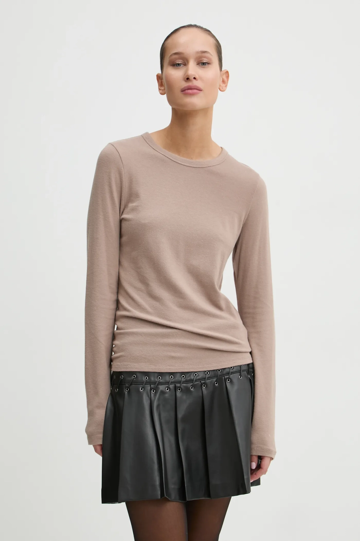 Футболка с длинным рукавом Abercrombie & Fitch, бежевый
Футболка с длинным рукавом Abercrombie & Fitch, бежевый