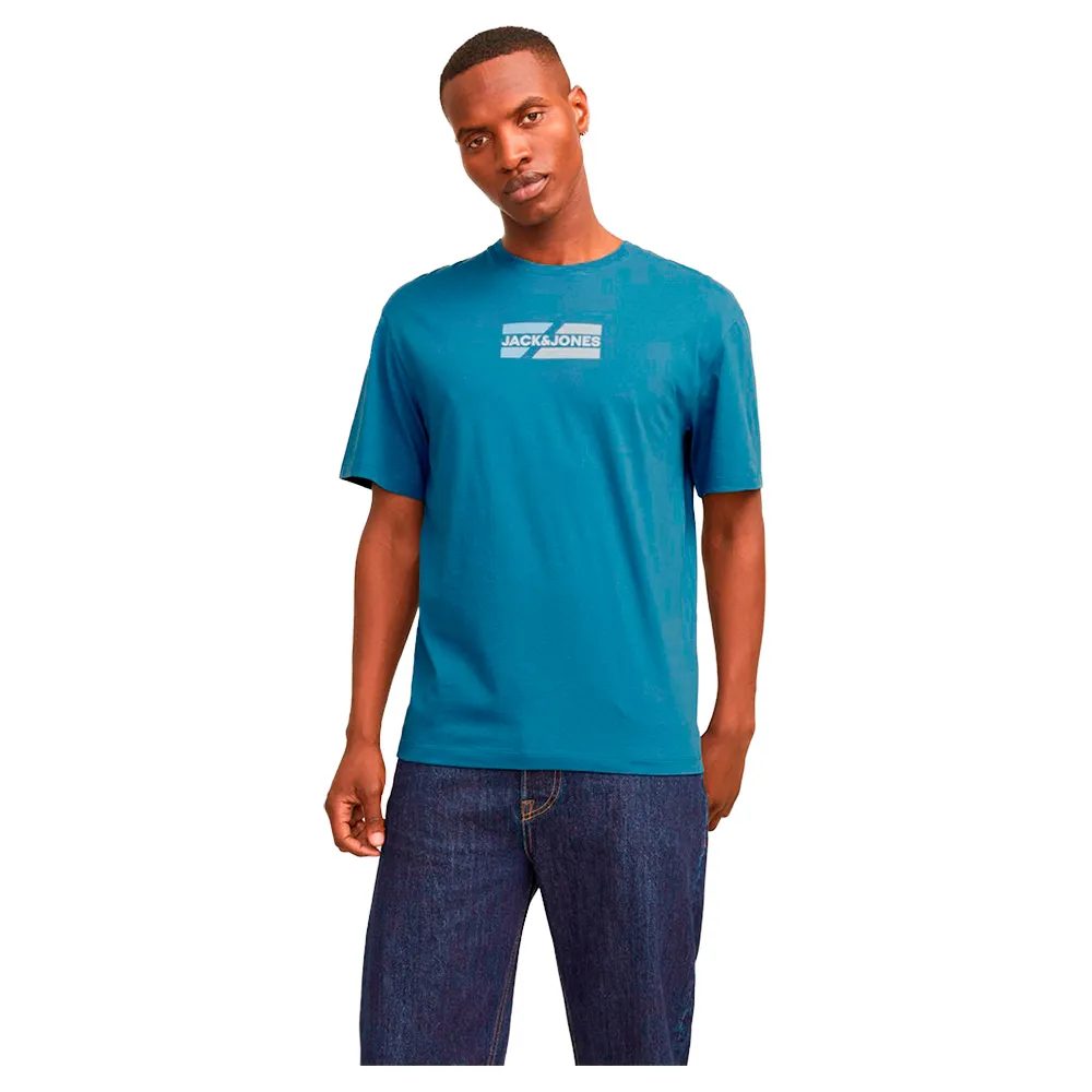 Футболка с коротким рукавом Jack & Jones Corp Graphic, синий 
Футболка с коротким рукавом Jack & Jones Corp Graphic, синий