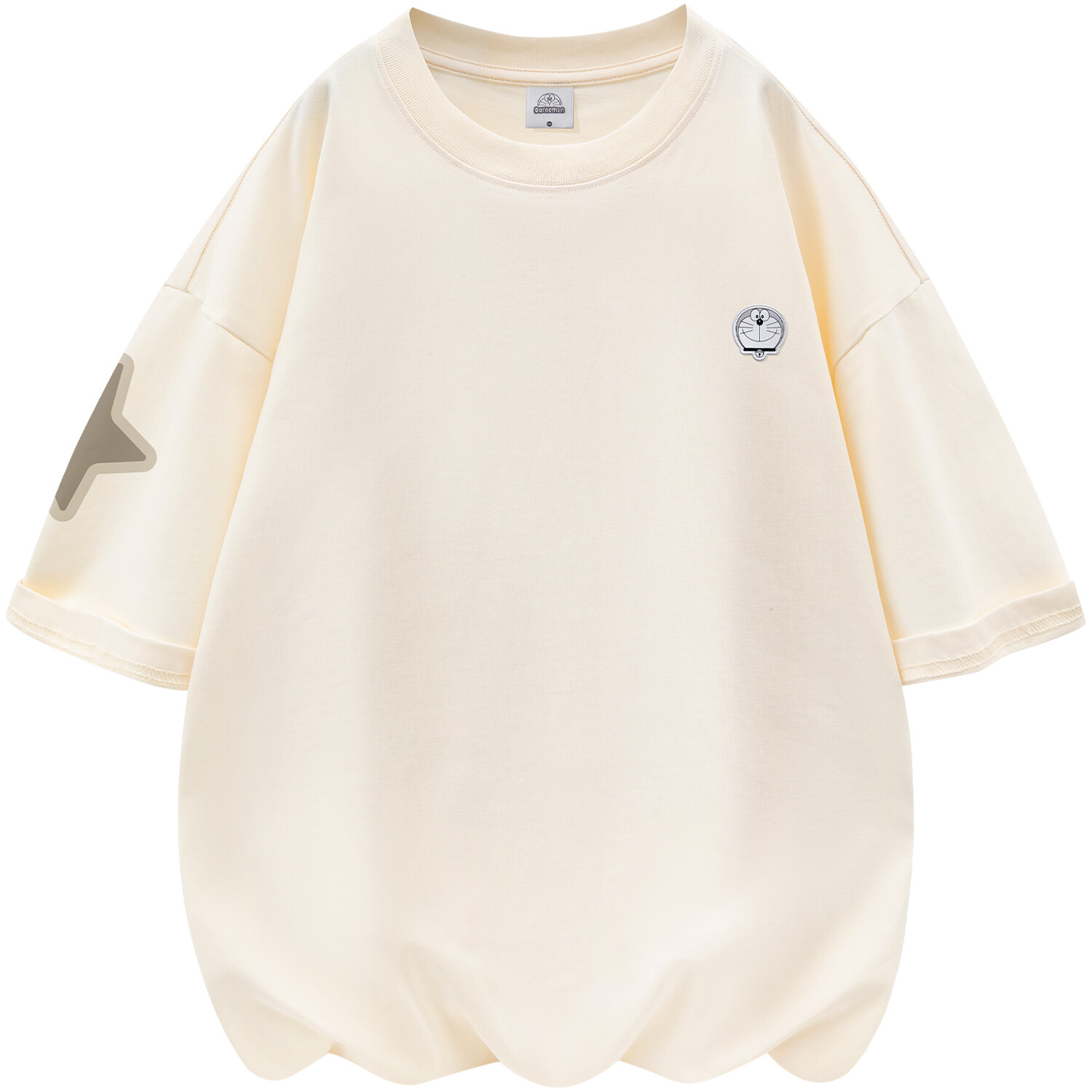 Футболка унисекс Doraemon, Черный 
Футболка унисекс Doraemon, Черный