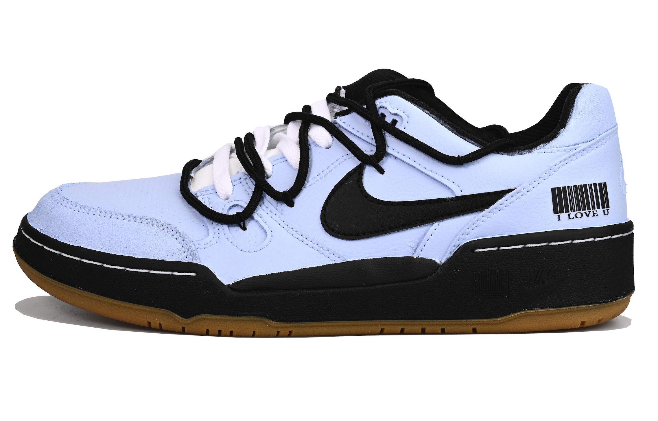 Nike Мужские низкие скейтбордические кроссовки Full Force с противоскользящей подошвой, синий
Nike Мужские низкие скейтбордические кроссовки Full Force с противоскользящей подошвой, синий