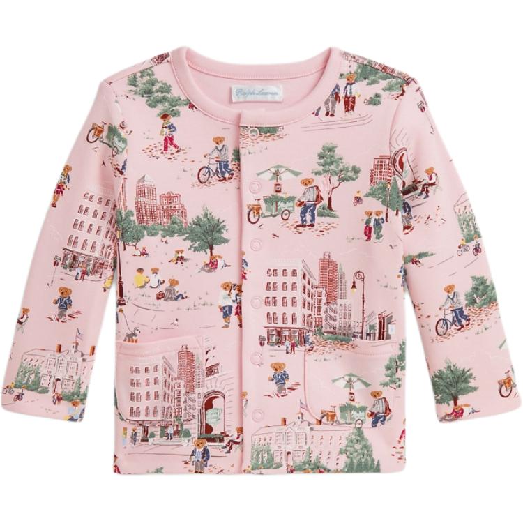 Приталенные куртка для младенцев и малышей Polo Ralph Lauren, розовый
Приталенные куртка для младенцев и малышей Polo Ralph Lauren, розовый